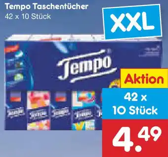 Netto Marken-Discount Tempo Taschentücher Angebot