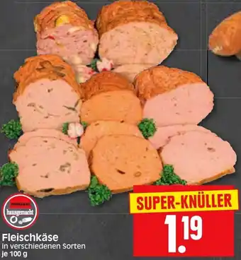 Edeka Herkules Fleischkäse je 100 g Angebot