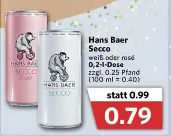 Combi Hans Baer Secco 0,2L Angebot