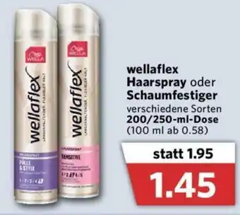 Combi Wellaflex Haarspray oder Schaumfestiger 200/250ml Angebot