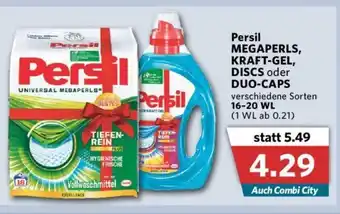 Combi Persil Megaperls, Kraft Gel, Discs oder Duo Caps Angebot