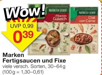 Jawoll Marken Fertigsaucen und Fixe Angebot