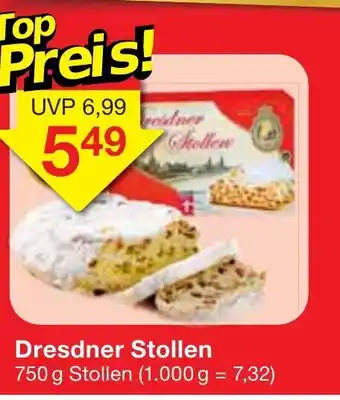 Jawoll Dresdner Stollen 750g Angebot