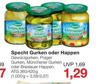 Jawoll Specht Gurken oder Happen Angebot