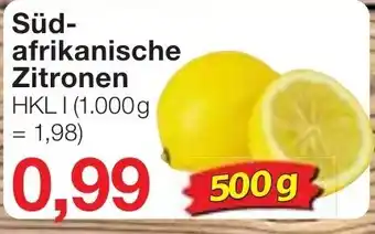 Jawoll Süd- afrikanische Zitronen Angebot