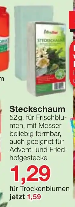 Jawoll Steckschaum Angebot