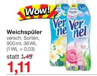 Jawoll Weichspüler 900ml Angebot