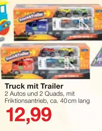 Jawoll Truck mit Trailer Angebot