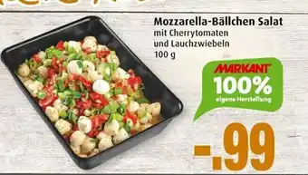 Markant Mozzarella Bällchen Salat 100g Angebot