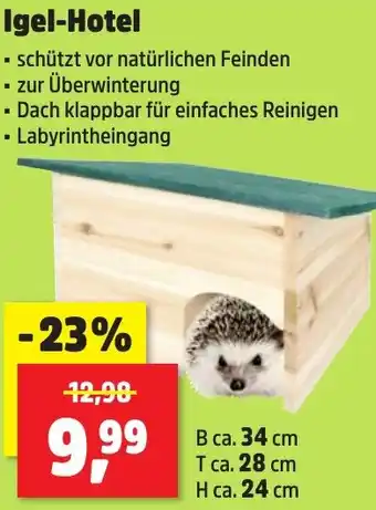Thomas Philipps Igel-Hotel Angebot