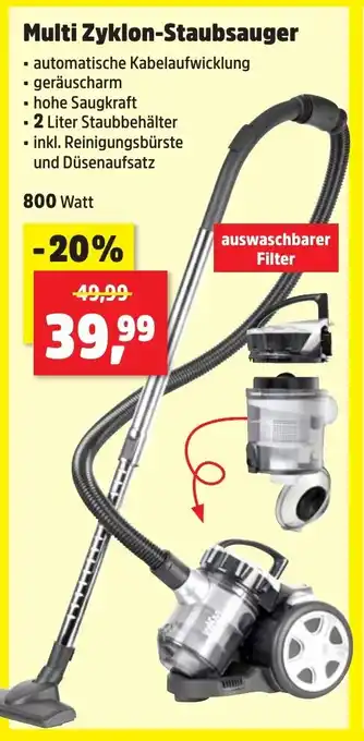 Thomas Philipps Multi Zyklon-Staubsauger Angebot