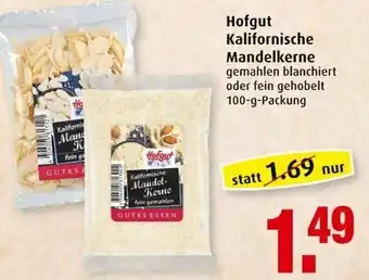 Markant Hofgut Kalifornische Mandelkerne 100g Angebot