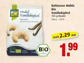 Markant Bohlsener Mühle Bio Vanillekipferl 125g Angebot