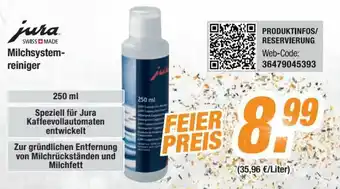 Expert Jura Milchsystemreiniger 250ml Angebot