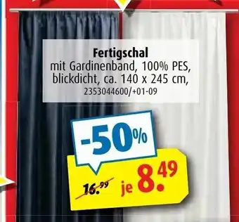 ROLLER Fertigschal Angebot