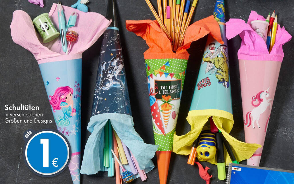 Schultüten Angebot bei TEDi