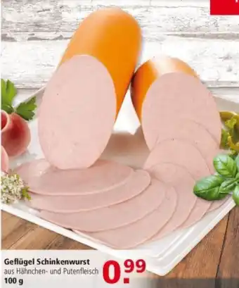 Multi Markt Geflugel Schinkenwurst 100 g Angebot