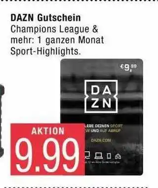 Marktkauf Dazn Gutschein Angebot