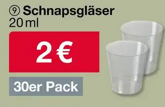 Woolworth Schnapsgläser Angebot