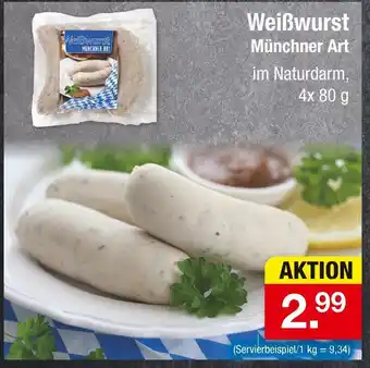 Zimmermann Weißwurst münchner art Angebot