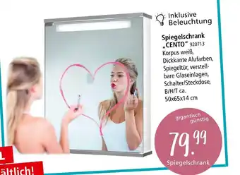 Zurbrüggen Spiegelschrank „cento“ Angebot