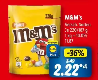 Lidl M&m's Angebot