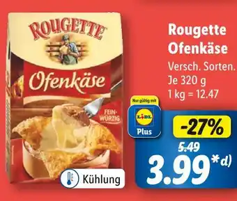Lidl Rougette ofenkäse Angebot