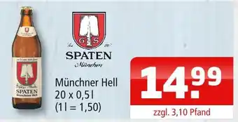 Getränke Oase Spaten münchner hell Angebot