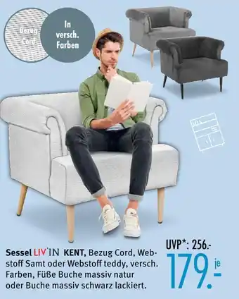 Trends Möbel Liv'in sessel kent Angebot