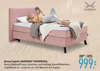 Trends Möbel Sansibar boxspringbett svendborg Angebot