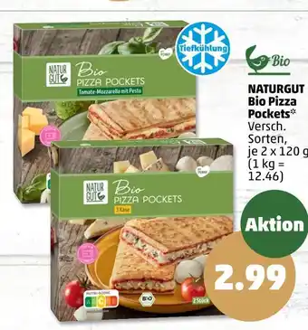 PENNY Naturgut bio pizza pockets Angebot