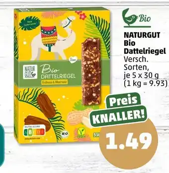 PENNY Naturgut bio dattelriegel Angebot