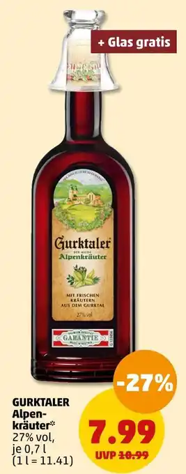 PENNY Gurktaler alpenkräuter Angebot