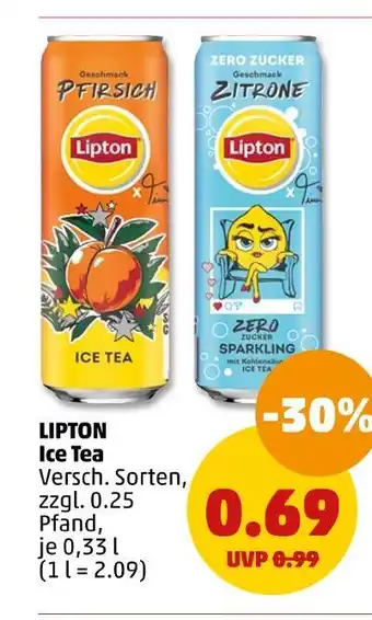 PENNY Lipton ice tea Angebot