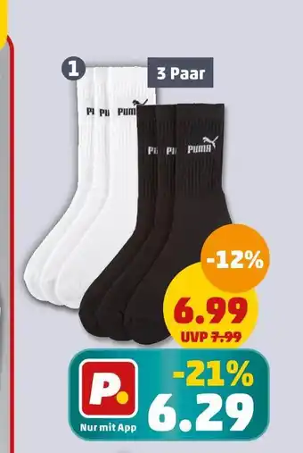 PENNY Puma sportsocken Angebot
