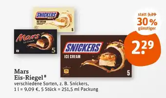 tegut Mars eis-riegel Angebot