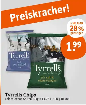 tegut Tyrrells chips Angebot