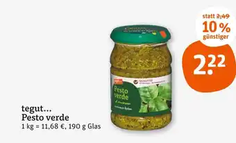tegut Tegut... pesto verde Angebot