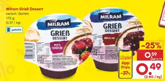 Netto Marken-Discount Milram grieß dessert Angebot