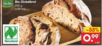 Netto Marken-Discount Biobio bio-dinkelbrot Angebot