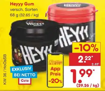 Netto Marken-Discount Heyyy gum Angebot