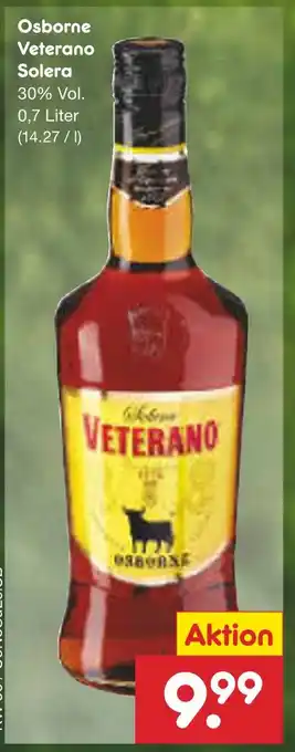 Netto Marken-Discount Osborne veterano solera Angebot