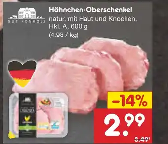 Netto Marken-Discount Gut ponholz hähnchen-oberschenkel Angebot