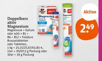tegut Doppelherz aktiv magnesium Angebot