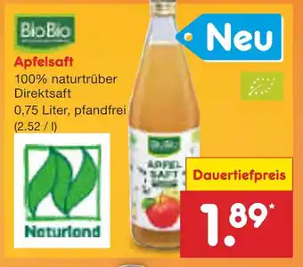 Netto Marken-Discount Biobio apfelsaft Angebot