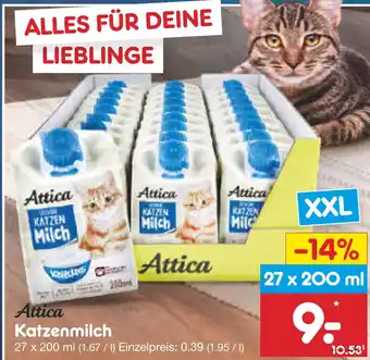 Netto Marken-Discount Attica katzenmilch Angebot
