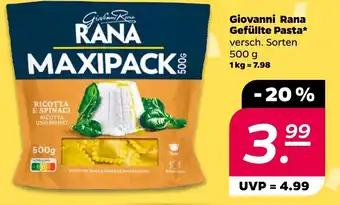 NETTO Giovanni Rana Gefüllte Pasta* Angebot