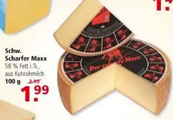 Multi Markt Schw. Scharfer Maxx 100 Gram Angebot