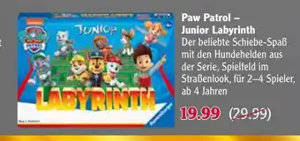 Globus Paw Patrol Junior Labyrinth Angebot