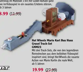 Globus Hot Wheels Mario Kart Buu Huus Grusel Track-Set GNM23 Angebot